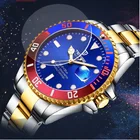 Мужские кварцевые часы TEVISE, повседневные водонепроницаемые мужские часы Water Ghost из стали 316L с автоматической датой, 30 м