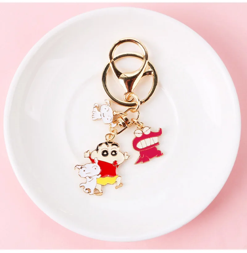 Милый брелок для ключей с динозавром Кроликом животным из мультфильма подвеской