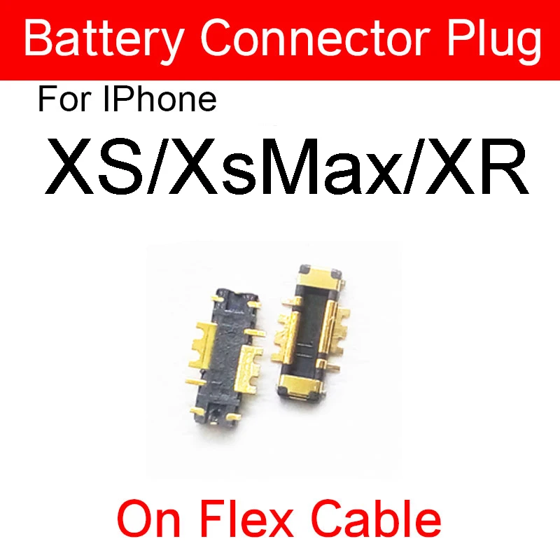 2pcs Inline FPC Battery Connector Holder For iphone 11 12 Pro Max XS XR X 6 6s 7 8 Plus SE 2020 Inner Connector Motherboard Clip images - 6