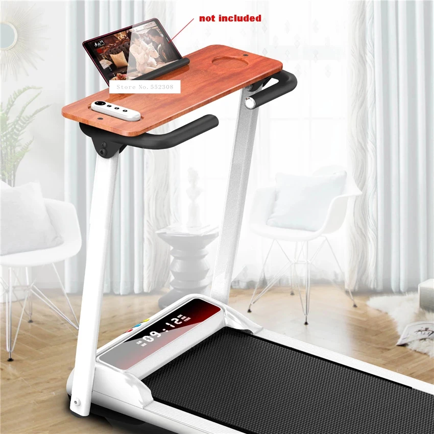 

A2 Foldable Fitness Treadmill Home Folding Running Machine Multifunctional Electric Walking Machine With Handrail Tabletop 220V