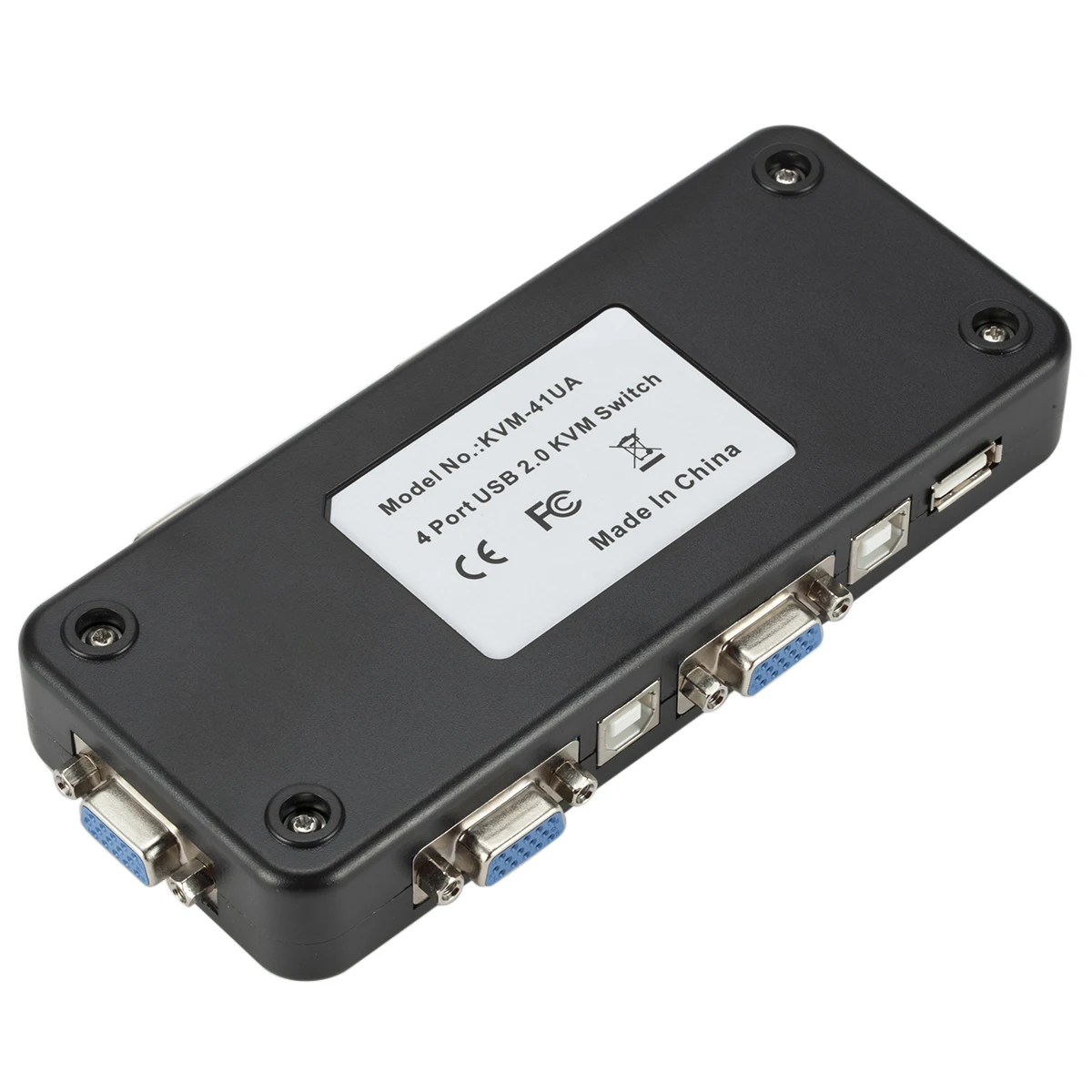 4 порта USB2.0 KVM переключатель коробка для мыши клавиатуры принтера совместный 200