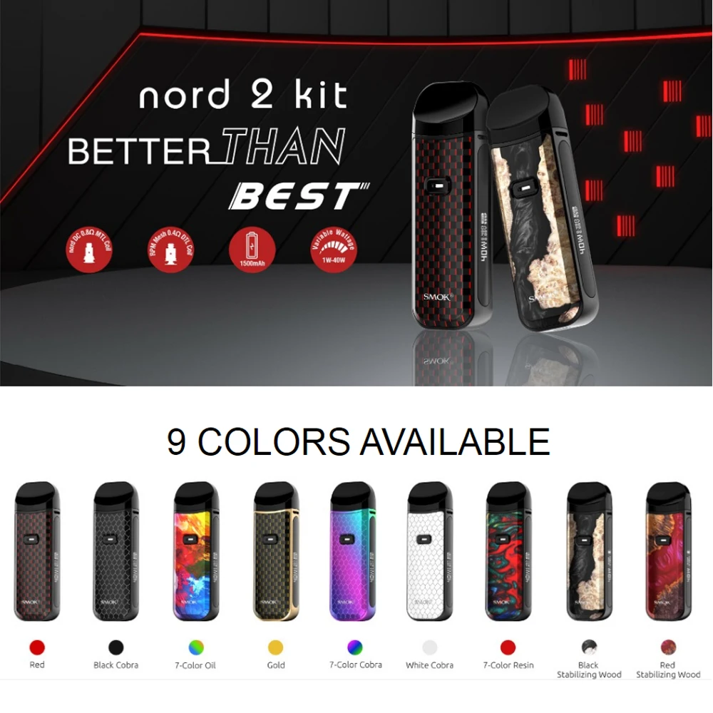 Оригинальный SMOK Nord 2 Pod пустой картридж RPM 4 5 мл без катушки для комплекта |