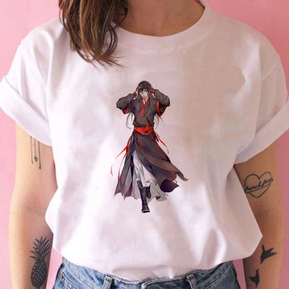 

2021 Women Hipster T shirt Chinese Styel Cartoon Graphic Clothes Vetement Cartoon Y2k Fashion Exquisite Leisucre Tees shirle