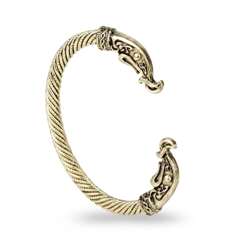 Подростковый браслет с головой дракона модные аксессуары Винтажные Ювелирные