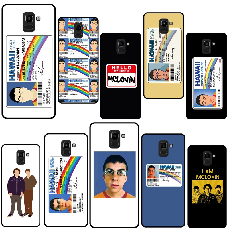 Mclovin Superbad для Samsung J5 J3 J7 2017 J1 A3 A5 2016 A7 A9 J8 A6 A8 2018 J4 J6 Plus чехлы телефонов | Мобильные
