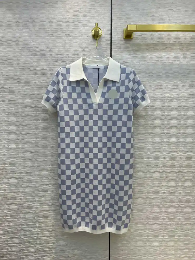 

Женские летние платья в клетку в стиле преппи, новинка 2021, роскошные Брендовые прямые платья с коротким рукавом, платья в клетку из тенсела