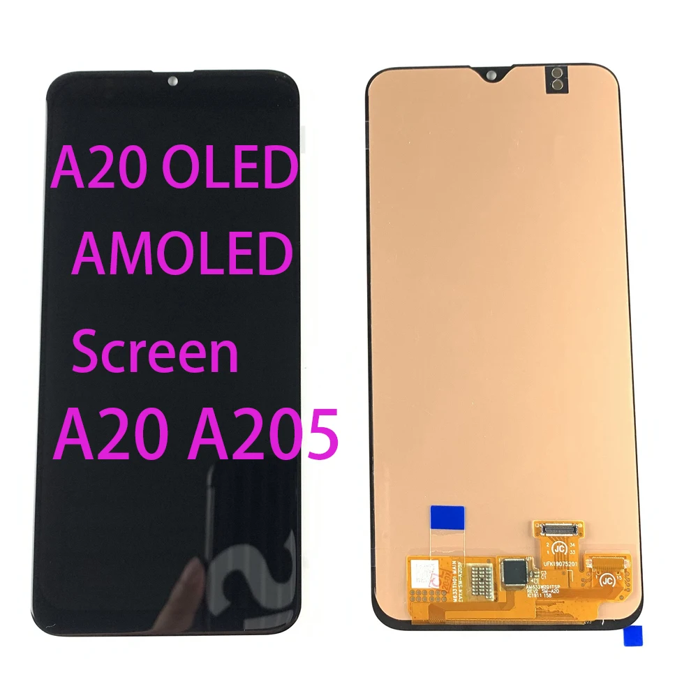 ЖК дисплей Surper AMOLED для Samsung Galaxy A205/DS A205F A205FD A205A с сенсорным экраном и дигитайзером