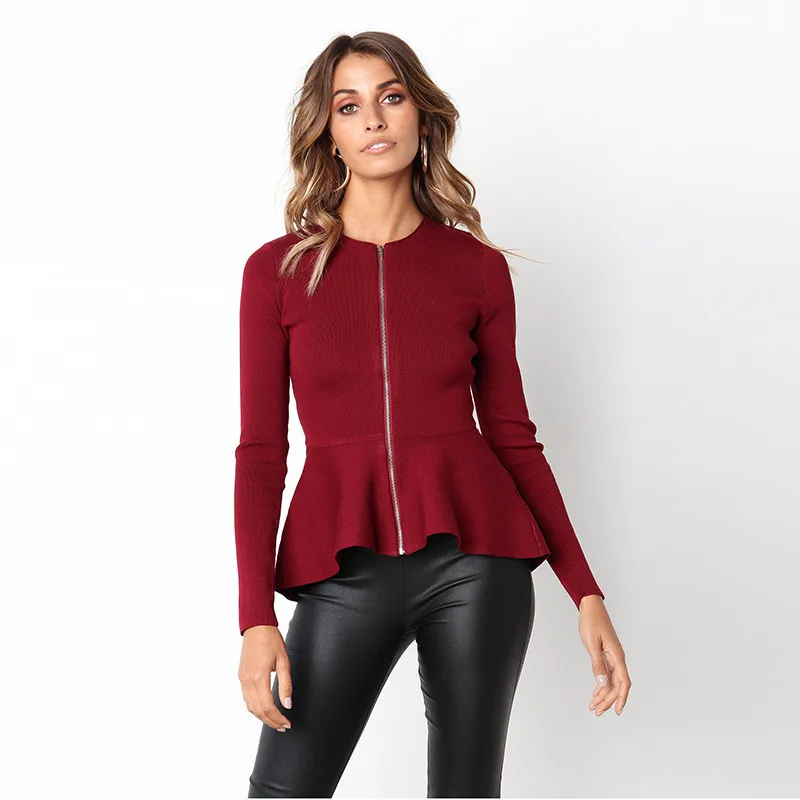 Новинка 2020 осеннее пальто женская модная облегающая юбка однотонные