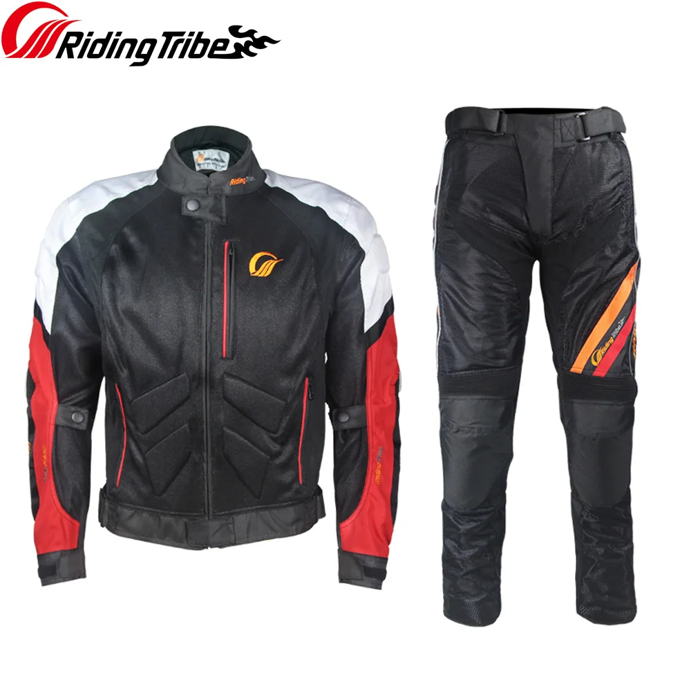 Мужские мотоциклетные брюки светоотражающие со съемными наколенниками для