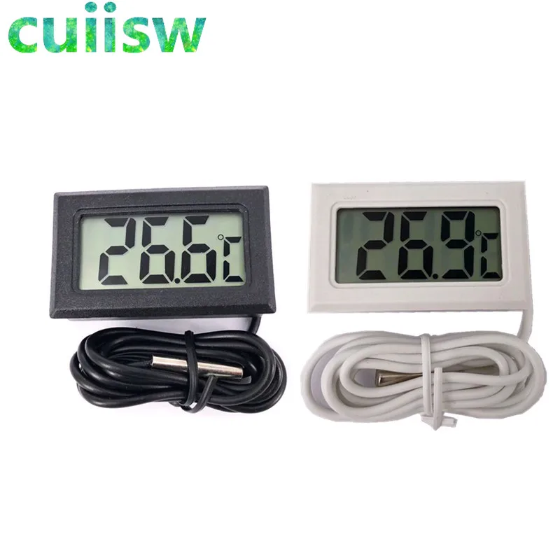 1 шт. цифровой термометр с ЖК дисплеем для холодильника 50 ~ 110 градусов|Приборы
