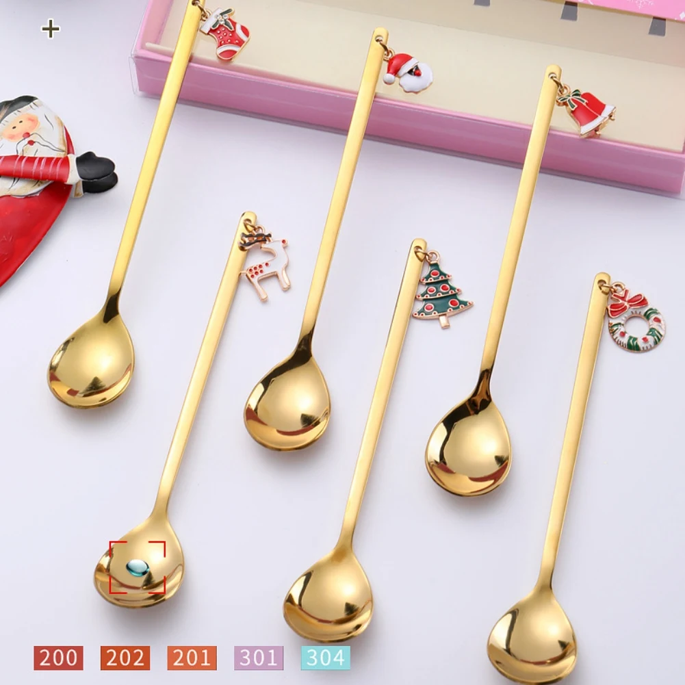 

Christmas Decorations Spoons Kitchen Accessories Forks Stainless