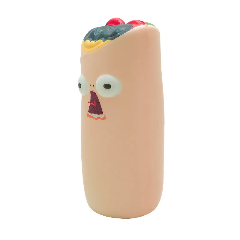 2 шт. сжимаемая кукла Burrito медленно восстанавливающая форму игрушка для снятия