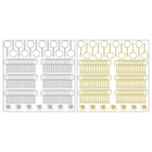 360 шт. кольца для брелоков с переходными кольцами, винтовые булавки для глаз из смолы, поделки сделай сам, изготовление ювелирных изделий