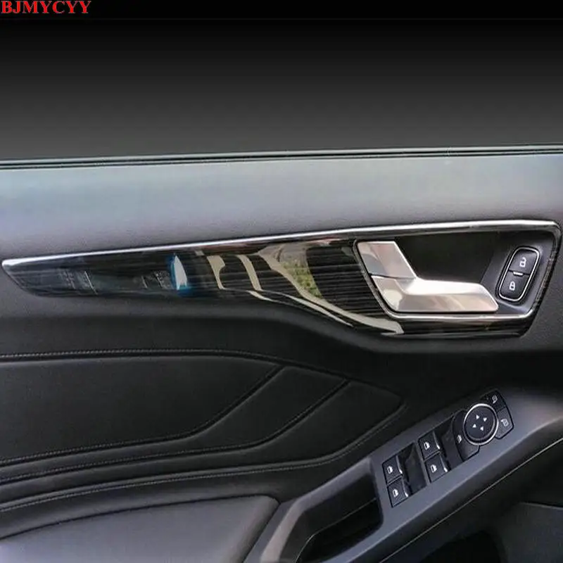 BJMYCYY 4 шт./компл. декоративная рама из нержавеющей стали для внутренней ручки