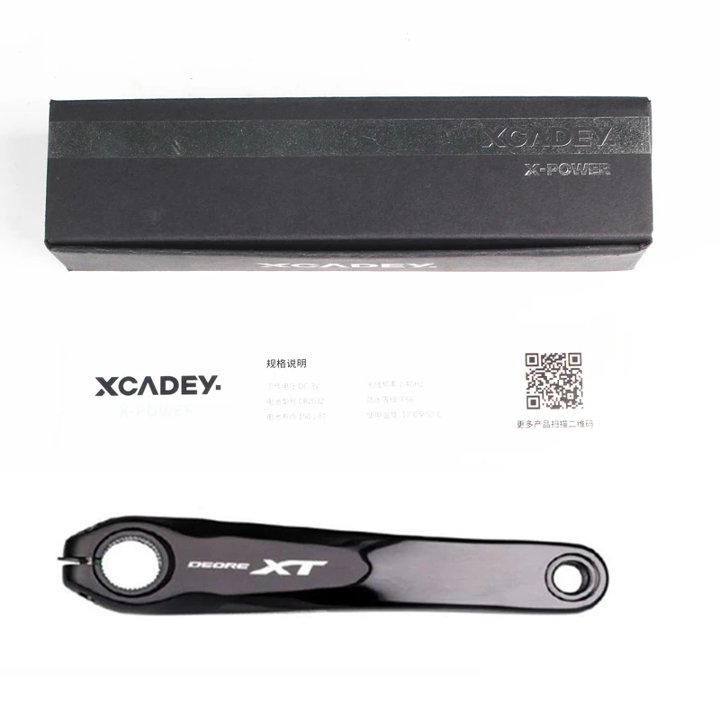 Shimano Deore XT M8000 усилитель мощности поддержка ANT+ Bluetooth XCADEY X-POWER метр кривошипный 170 мм 175 мм MTB левый кривошипный gps