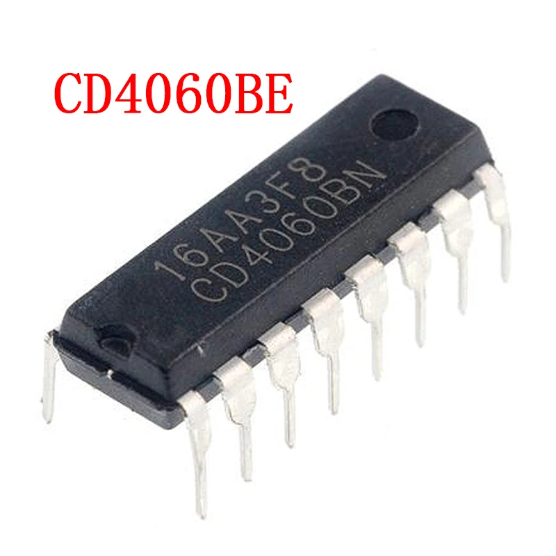 10 шт./лот CD4060BE CD4060 4060 DIP16 IC лучшее качество | Электронные компоненты и