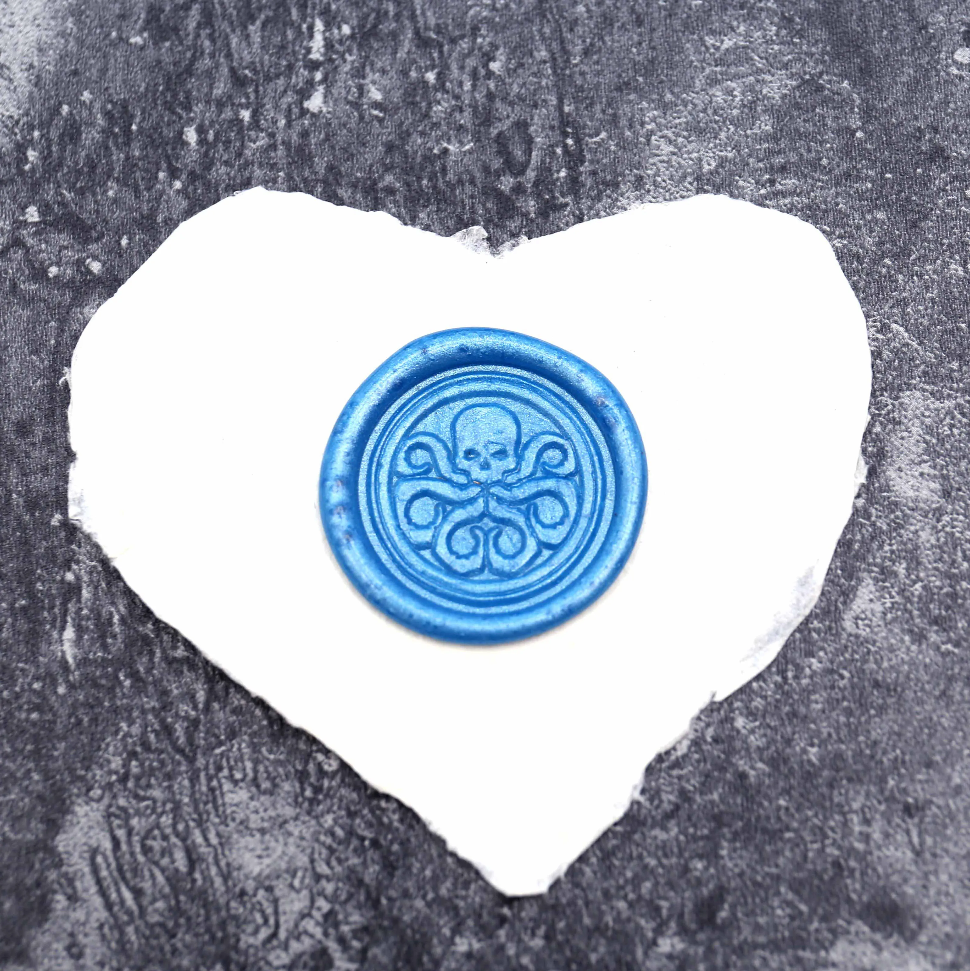 Набор восковых печати Осьминог печать пригласительных черепа|Свадебные штампы| |