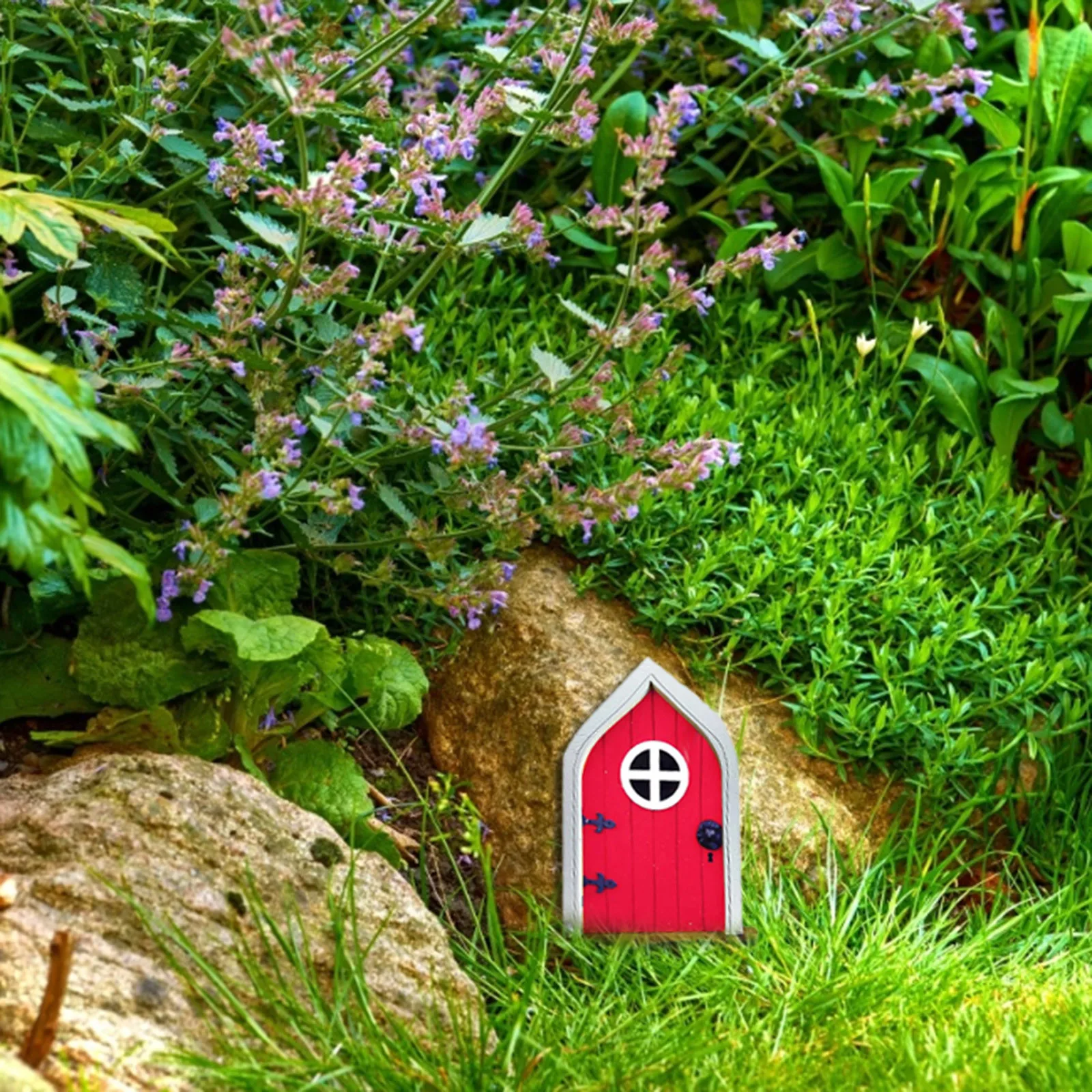Creative Yard Art Garden Sculpture Decor Home Window 10pc Door For Trees Open Doors Gnome Accessory Decoration Gifts | Обустройство