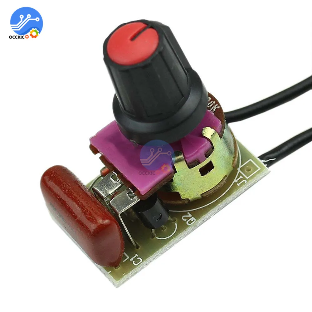 Модуль диммера 100 Вт модуль регулирования скорости переключатель DIY Kit для Arduino