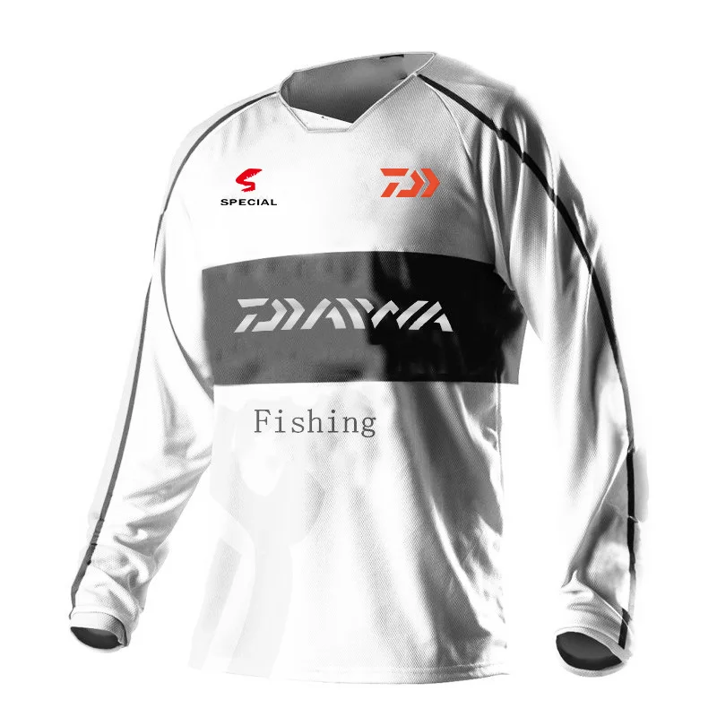 

Clothes Fishing Clothing Summer Coat Long Sleeve Cold Sensation Sunscreen Anti-UV Quick-Drying Breathable Fishing Shirts