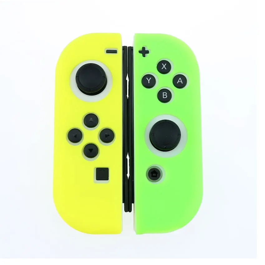 No.48 ChengHaoRan силиконовый резиновый чехол для nintendo Switch контроллер Противоскользящий мягкий чехол для переключателя NX NS Joy-Con Grip - Цвет: No.48