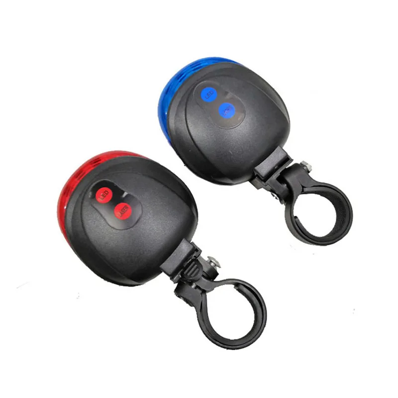 5 светодиодный велосипедный светильник 2 лазера задний ночной велосипед задние