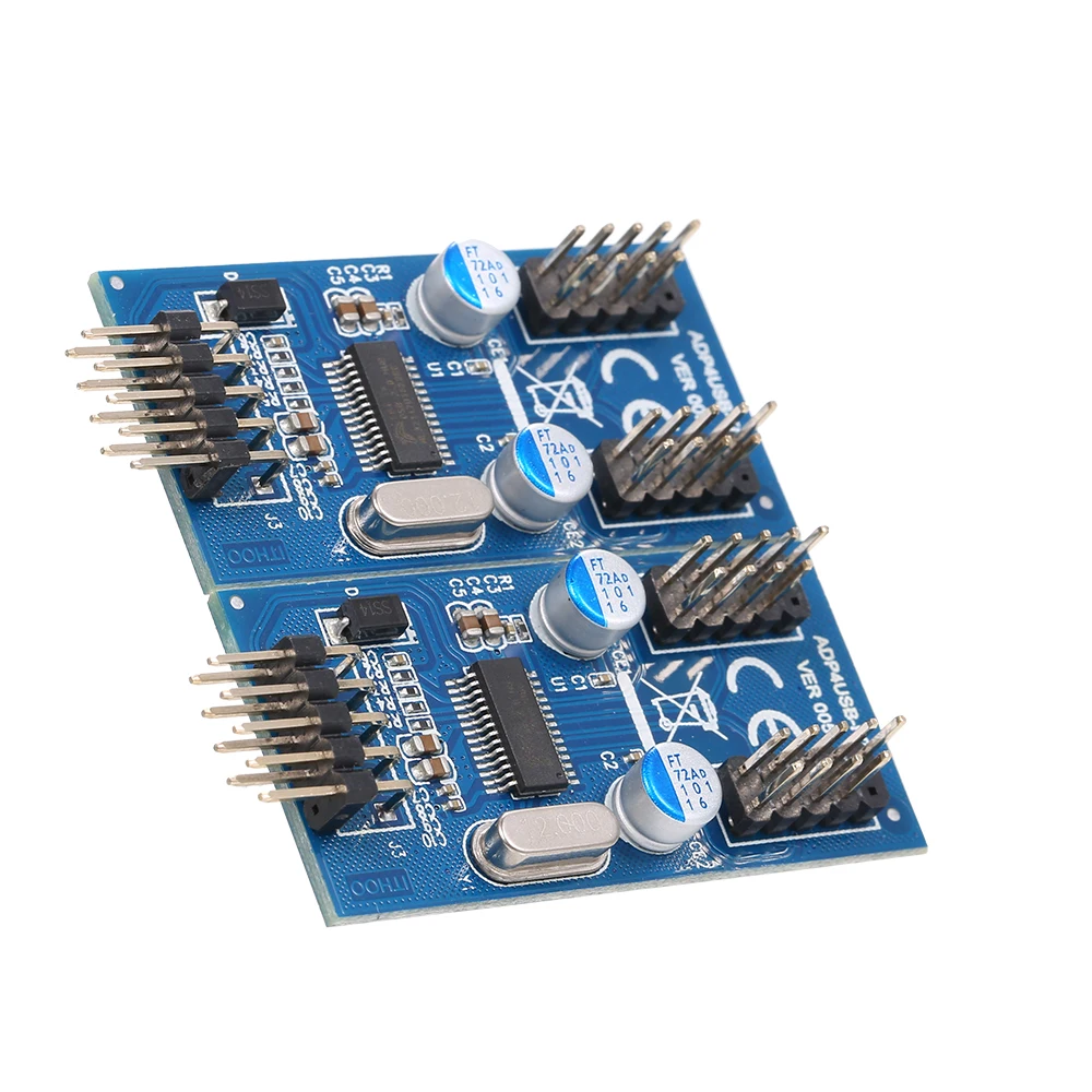 9pin USB штыревой разъем 1 до 4 Женский удлинитель карта usb хаб 9Pin адаптер кабель для