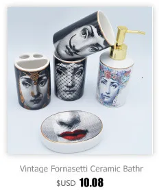 Винтажная свеча подсвечник Fornasetti, керамический держатель для свечей, романтическая Изысканная банка для хранения ювелирных изделий, подарки, украшение для дома и рабочего стола