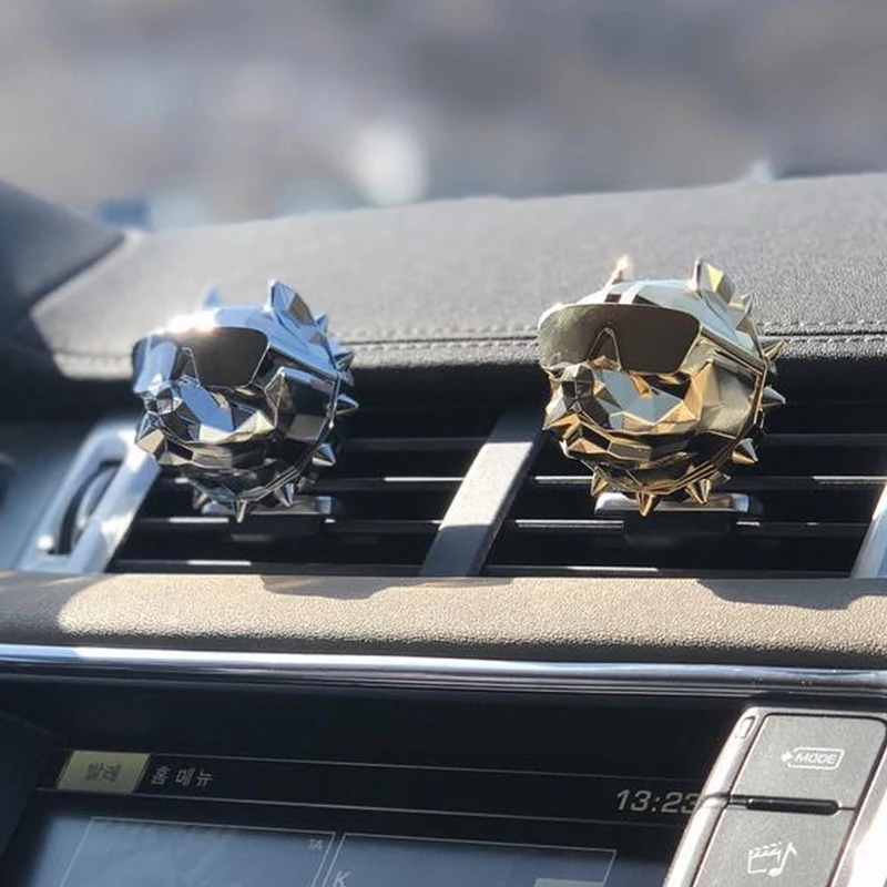 Освежитель воздуха в машину Bulldog ароматизатор виде бульдога Автомобильные Духи