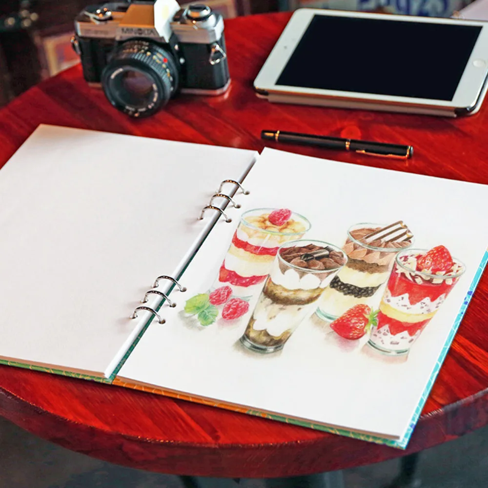 

1Pc Detachable Sketching Book Beautiful Painting Book Sketching Supplies for Kid