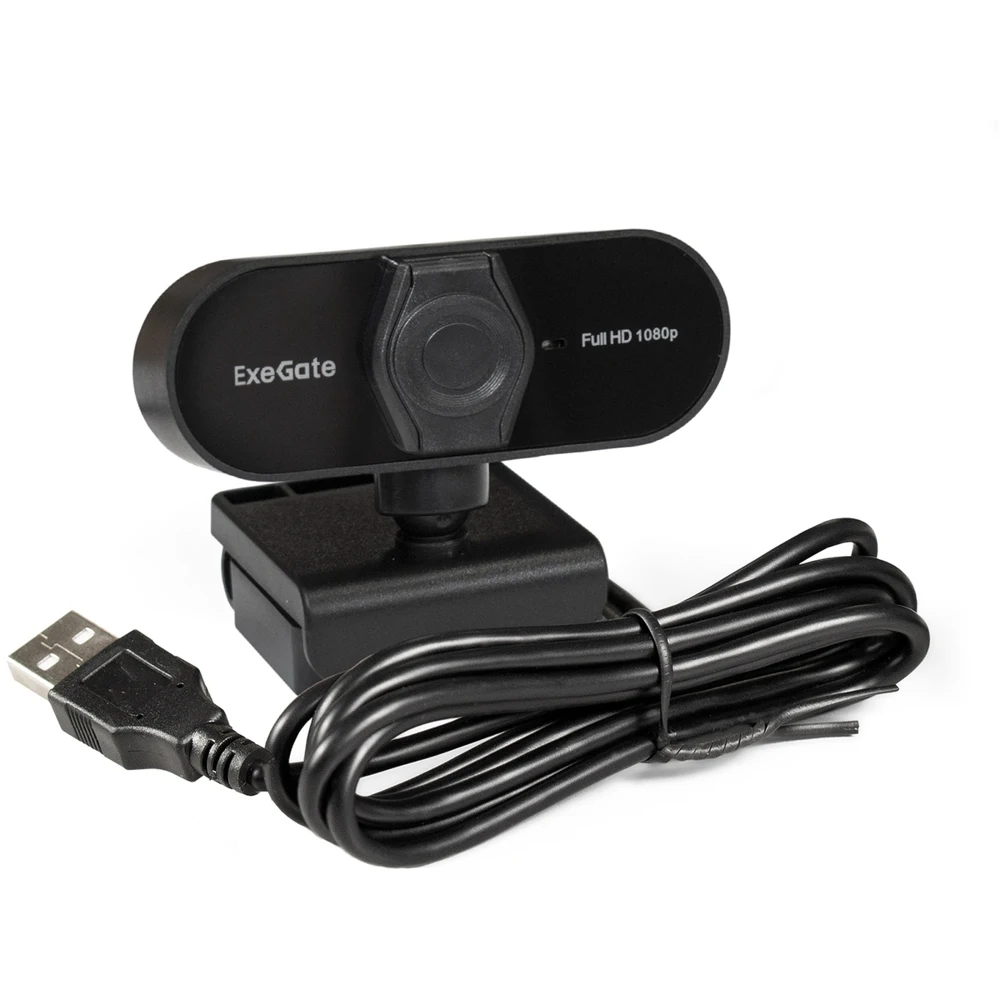 Веб-камера ExeGate Stream C925 FullHD T-Tripod 287379 для компьютера ПК Видеокамера Mini Web съемка Action Webcams Peripherals Office on.