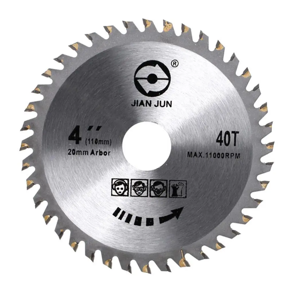 

4inch 30T 40T Circular Saw Blade Wooden Material Cutting Disc for Carbide Steel Circular Saw Blades Grinder Cutting Machines