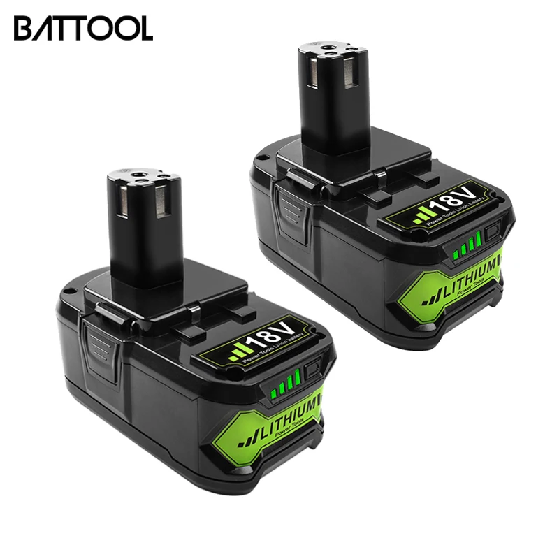 

P108 Battery 18Volt 4.0Ah High Capacity Replacement for Ryobi 18v Battery Lithium P102 P104 P107 P105 P106 P103 BPL18151 BPL1820