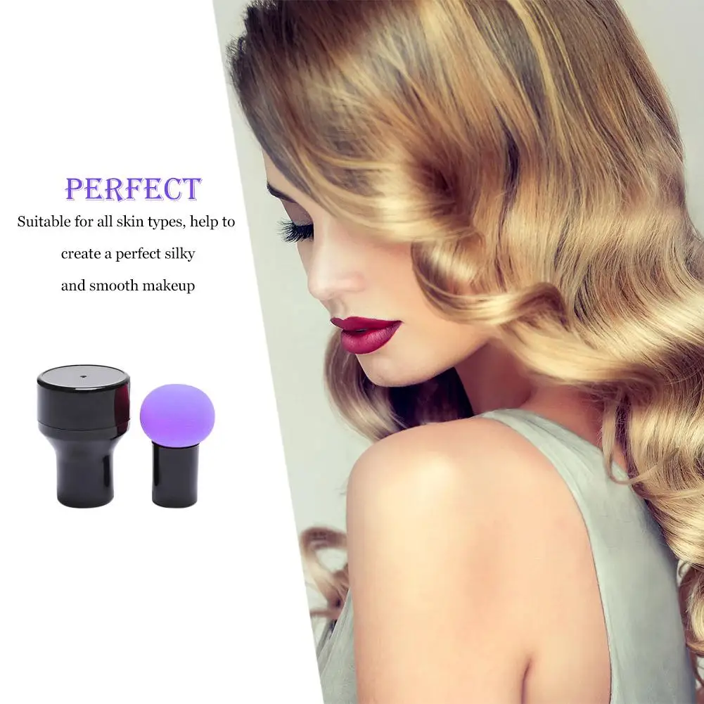 Профессиональный спонж для макияжа в форме гриба косметический пудра жидкий