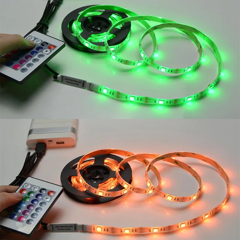1 м 2 3 4 5 Светодиодная ленсветильник Кая лампа USB Bluetooth светильник ing 5050 RGB | Лампы и
