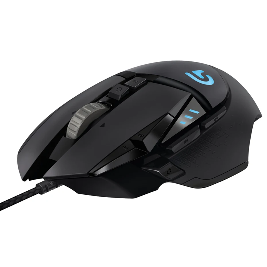 

Logitech G502 HERO 121g High performance Gaming Mouse USB wired eSports Mice 16000dpi adjustable with LIGHTSYNC RGB