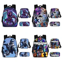 fortnite battle royale childrens 3d cartoon schoolbag backpack for primary school comfortable laptop backpack unisex