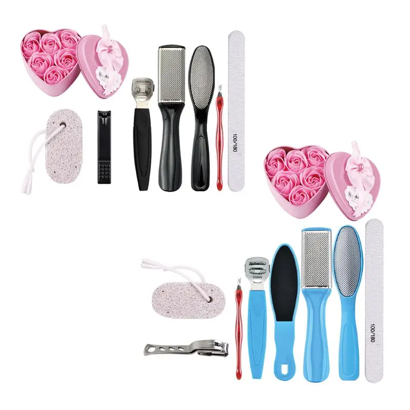 

Pedicure pedicure Exfoliate and polish soles of feet Kit Dry Hard Skin Remover C1FF
