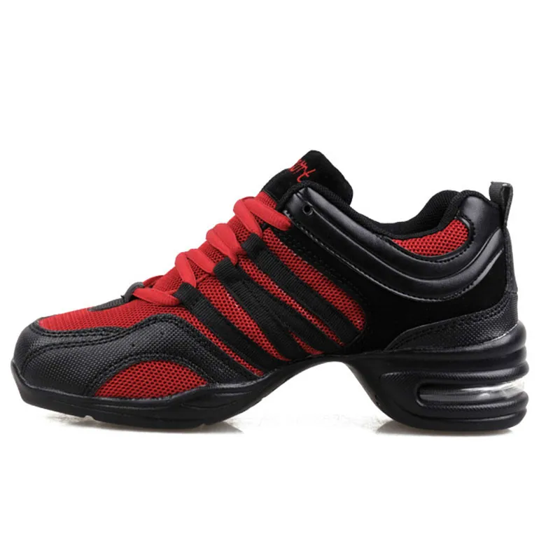 Женские современные танцевальные кроссовки с мягкой подошвой дышащие легкие