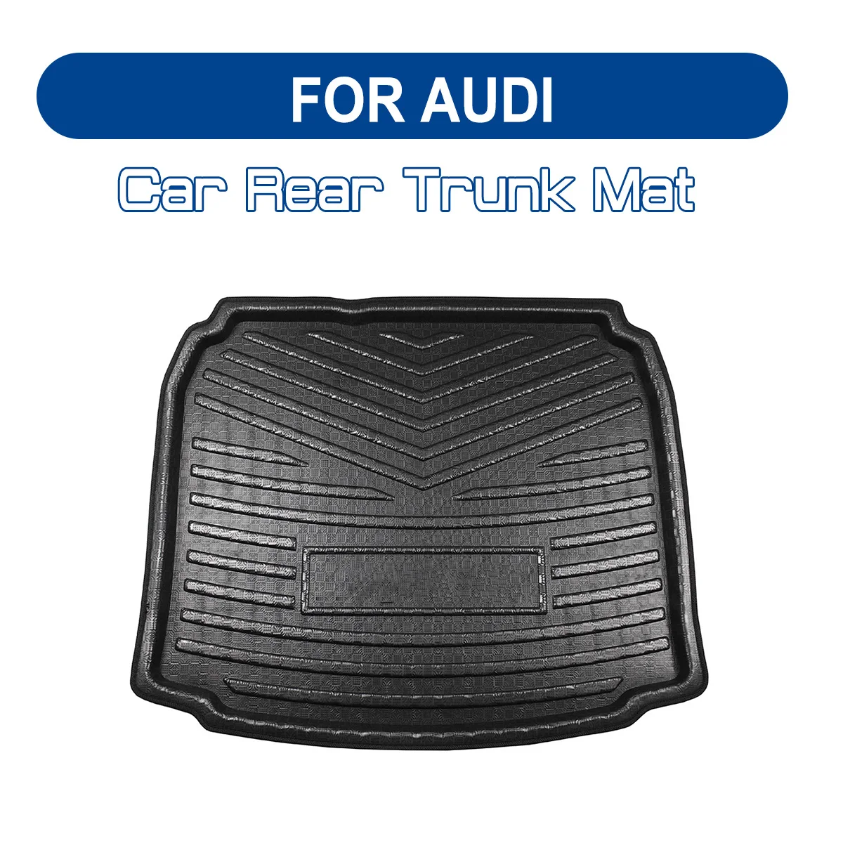 For AUDI A1 A3 A4 A4L A5 A6 A6L Q7 Q5 Q3 Car Rear Trunk Boot Mat Floor Mats Anti Mud Carpet Cargo Waterproof |