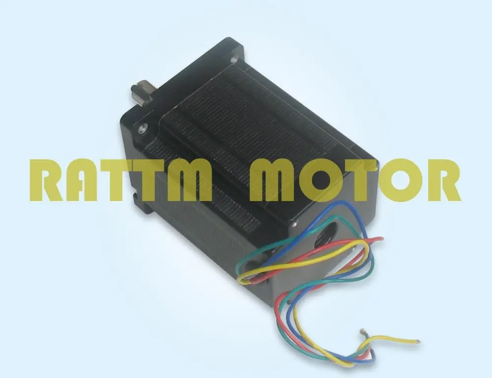 3 оси Nema34 116 мм 5A 1230oz in шаговый двигатель двойной вал и CW8060 драйвер 6A/80VDC 256 Microstep & 5