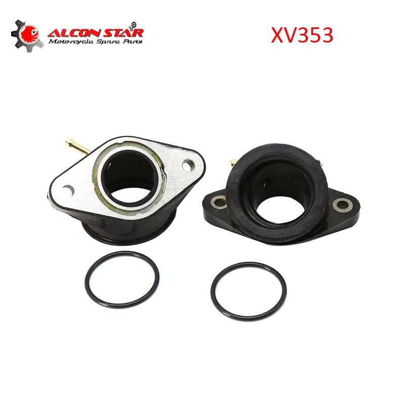 

Alconstar-Carburetor Intake Manifold Interface Adapter For Yamaha XV400 Virago 1991-1994 XV500 1992-1998 XV535 Virago 1988-2001