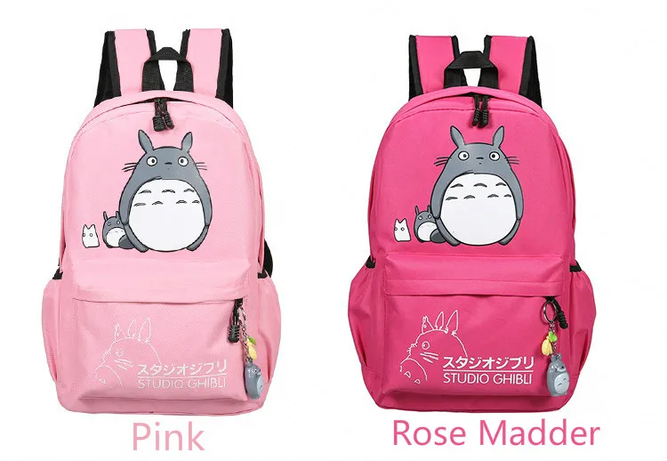 Рюкзак для косплея аниме Мой сосед Тоторо мультяшный школьный ранец на плечо