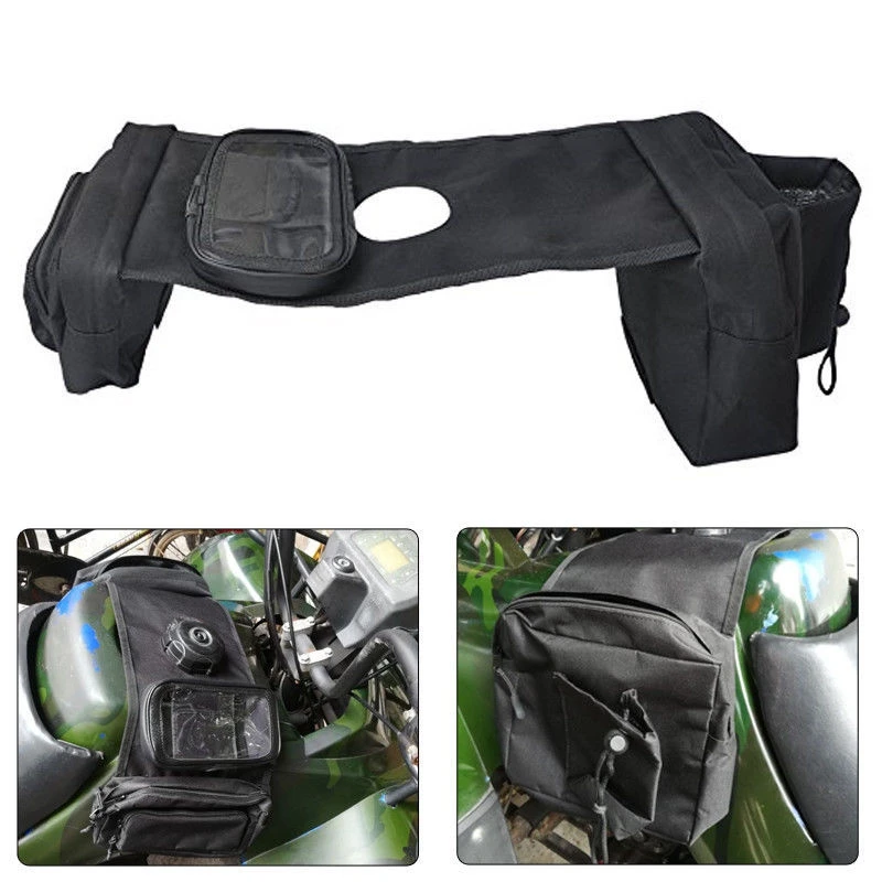 

Universal ATV Snowmobiles Motorcycle Tank Storage Bag Waterproof 600D Oxford Fabric Tank Top Saddle Bag