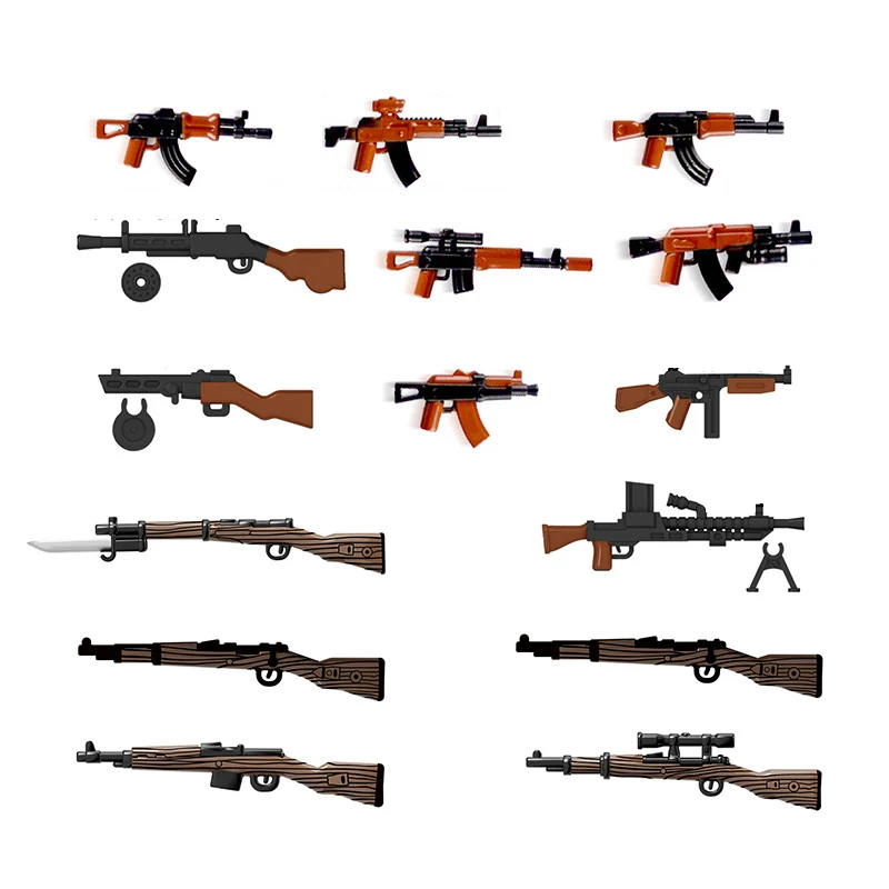 

Конструктор «военное оружие», 15 блоков