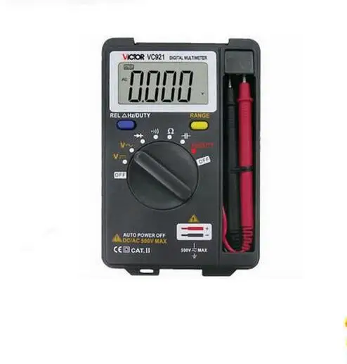 VICTOR VC921 DMM Интегрированный персональный карманный мини цифровой мультиметр|digital