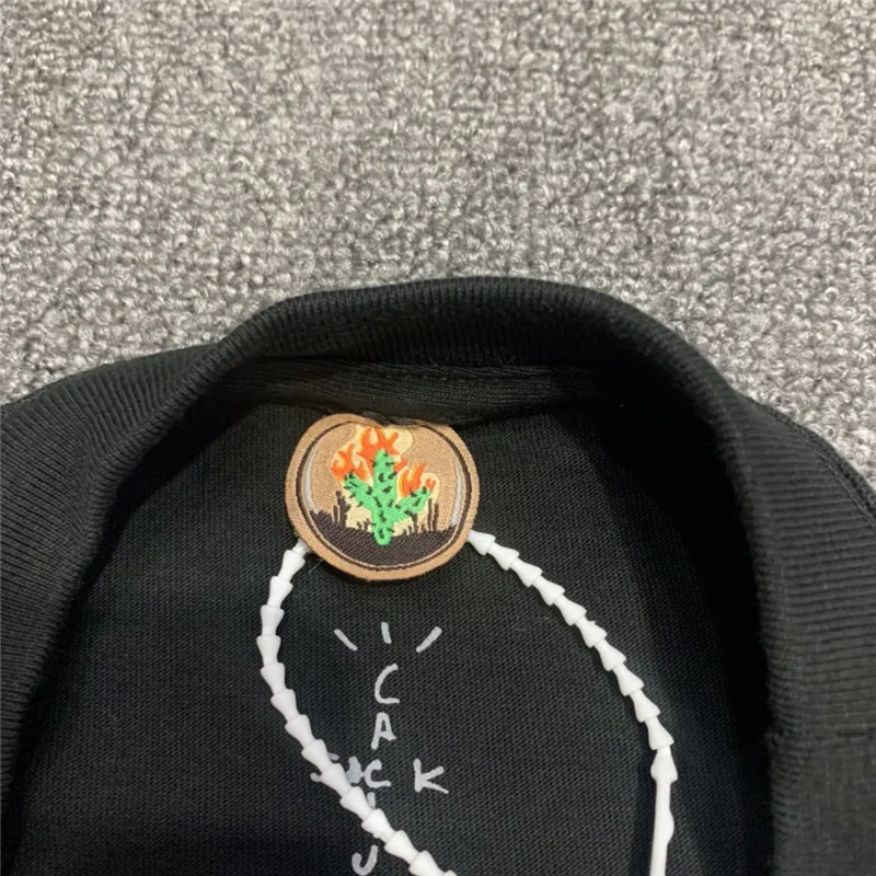 

2020ss Travis Scott Cactus Jack Photo T-Shirt Men Women High Quality jackboys Fashion Casual Tees