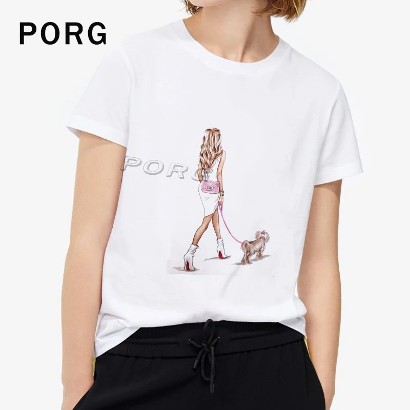 2019 повседневные женские футболки в стиле Харадзюку уличная одежда кавайные