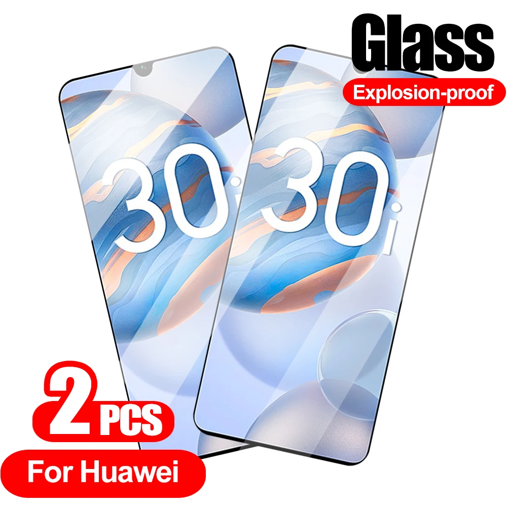 

Пленка из закаленного стекла 2 шт. для huawei honor 30i 30 30s Premiunm, защитная пленка для экрана honer xonor onor 30i 30 i 3 0i, защитное стекло