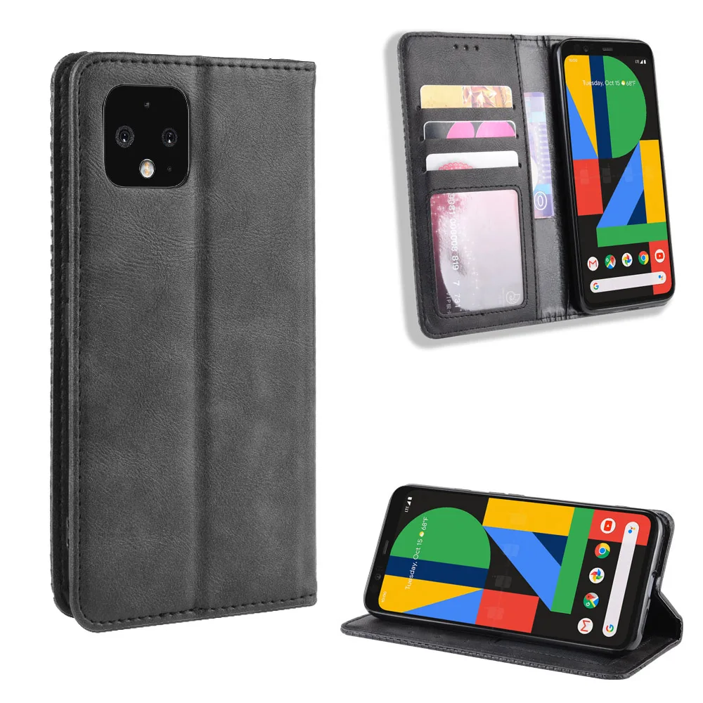 Роскошный кожаный чехол кошелек с подставкой и отделениями для кредитных карт